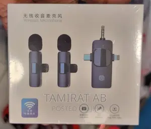 3 in 1 Wireless Lavalier Microphone Noise-Reducing