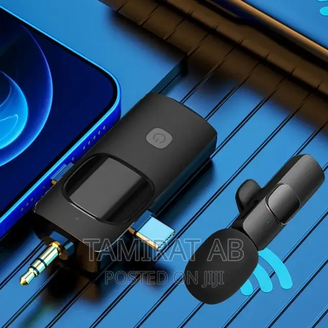 3 in 1 Wireless Lavalier Microphone Noise-Reducing