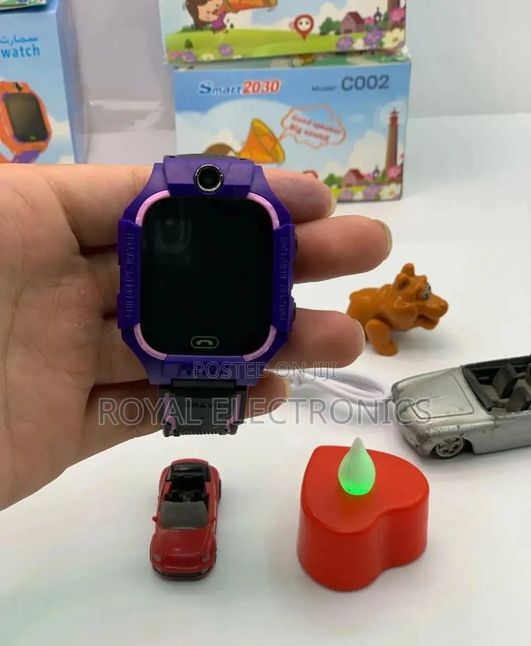 Kids Smart Watch ሲም ካርድ የሚቀበል(Gps)