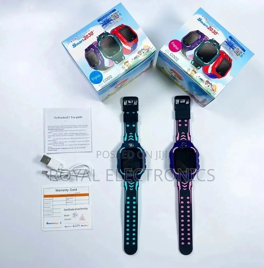 Kids Smart Watch ሲም ካርድ የሚቀበል(Gps)