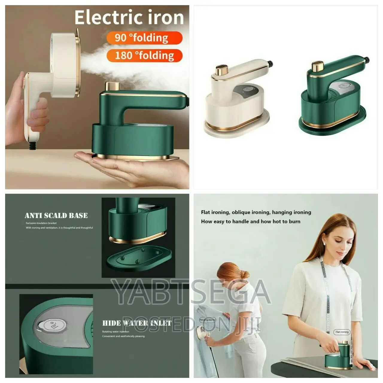 Mini Electric Steam Iron With Spray