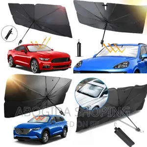 Photo -  Foldable Car Sunshade Umbrella