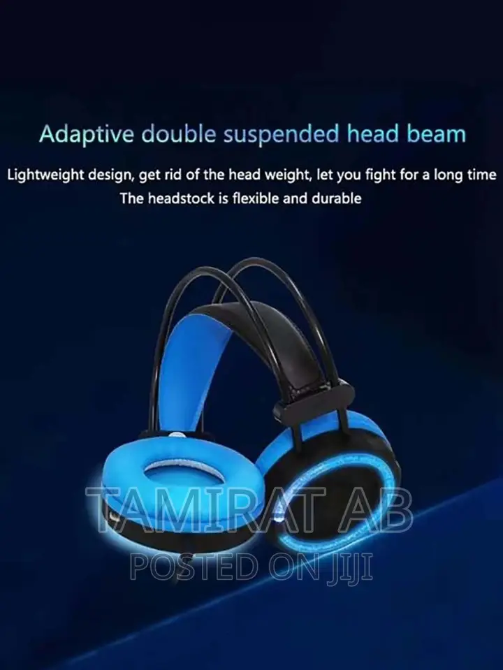 Usb Gaming Headphone Surround Deep Bass Stereo Sound