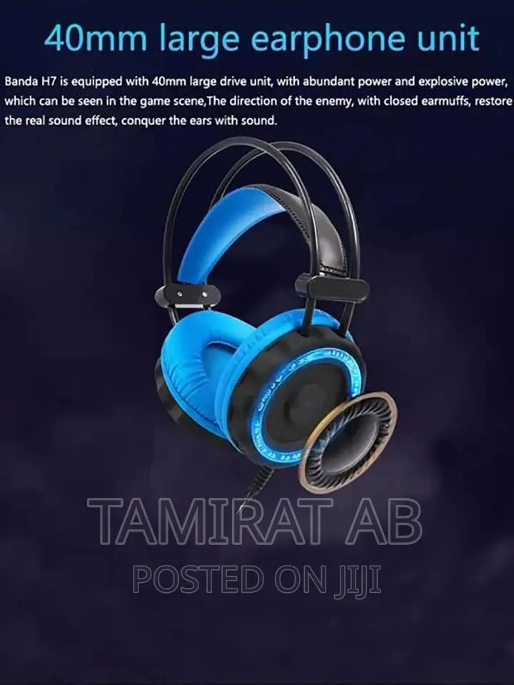 Usb Gaming Headphone Surround Deep Bass Stereo Sound