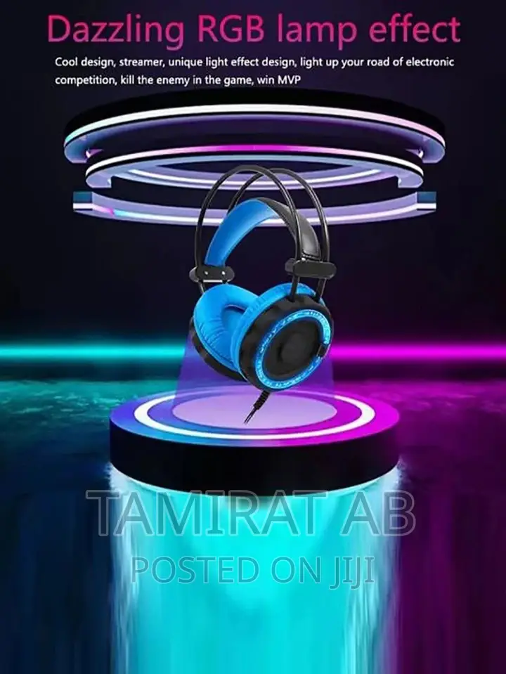 Usb Gaming Headphone Surround Deep Bass Stereo Sound