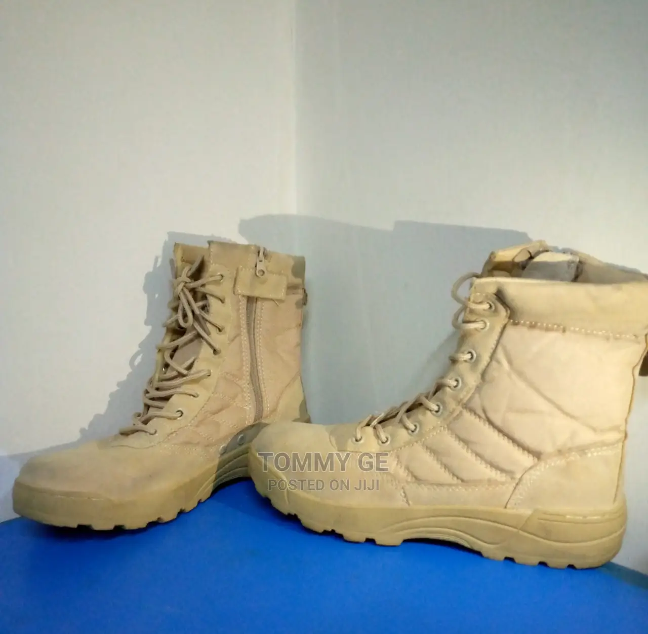 American Military Bootstraps Hiking and Working