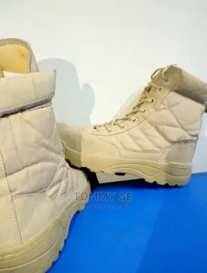 American Military Bootstraps Hiking and Working