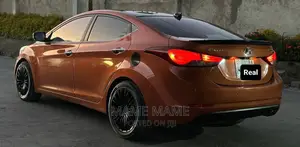 Hyundai Avante 2014 Orange