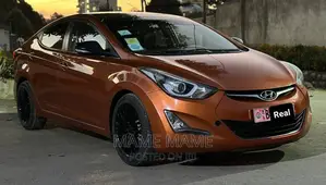 Hyundai Avante 2014 Orange