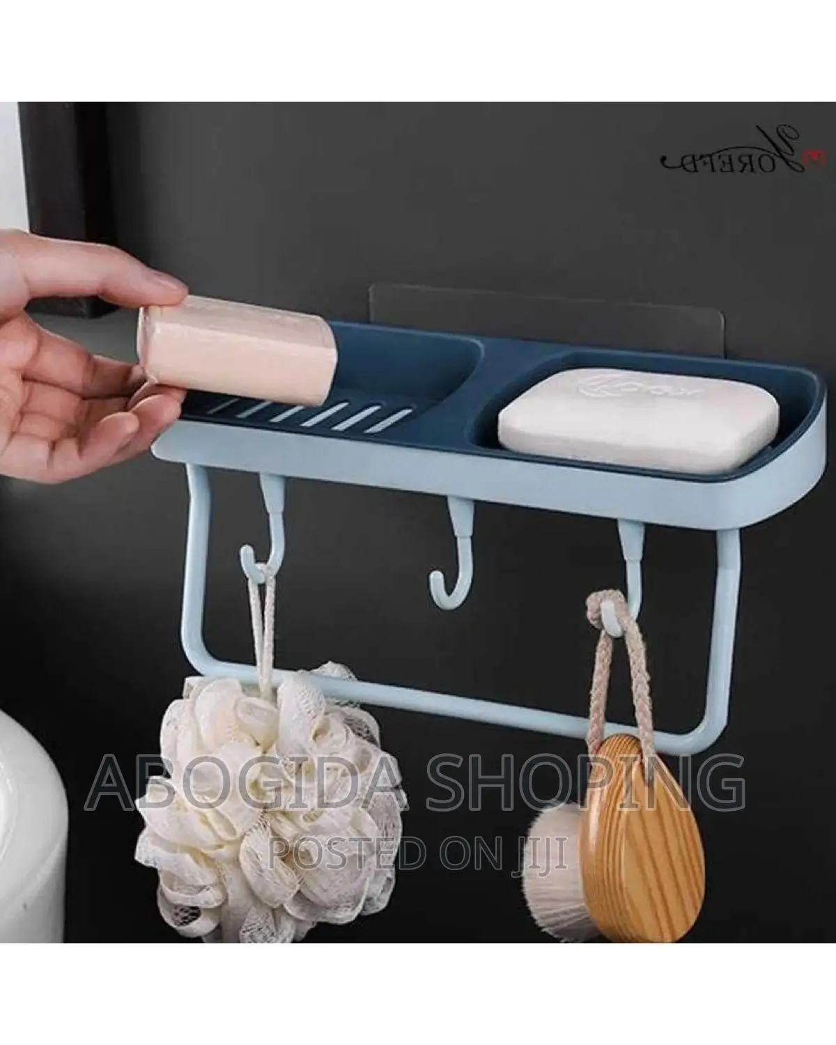 Soap Box Rack
የሳሙና ማስቀመጫ
 ግድግዳ ላይ የሚለጠፍ