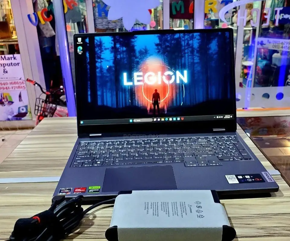 New Laptop Lenovo Legion 5 16GB AMD Ryzen 7 SSD 512GB