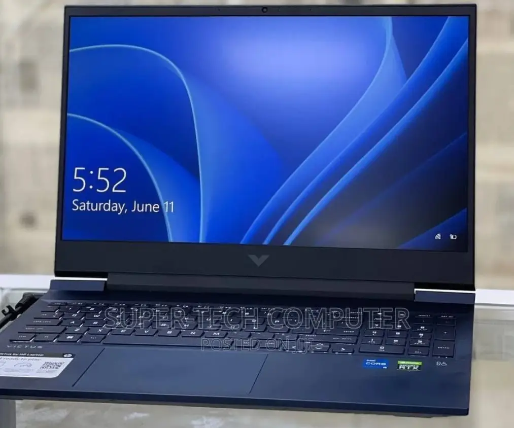 New Laptop HP Victus 16 16GB Intel Core I5 SSD 512GB