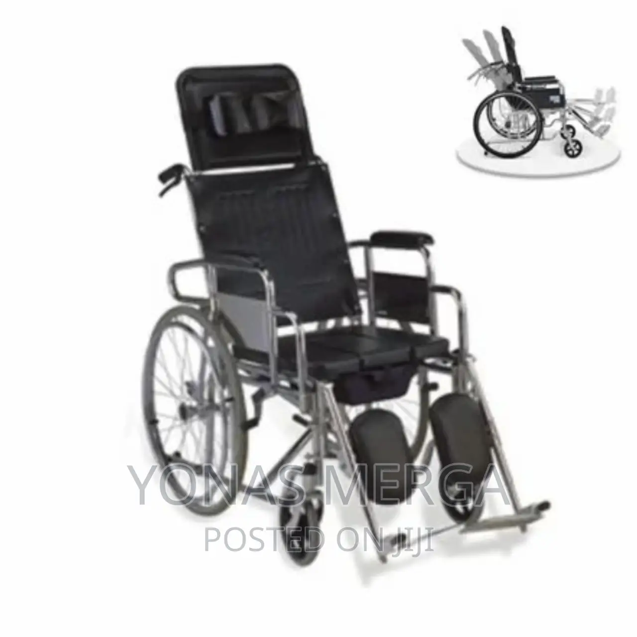 Wheelchair Is Built to Withstand Regular Use/Backrest Reclin