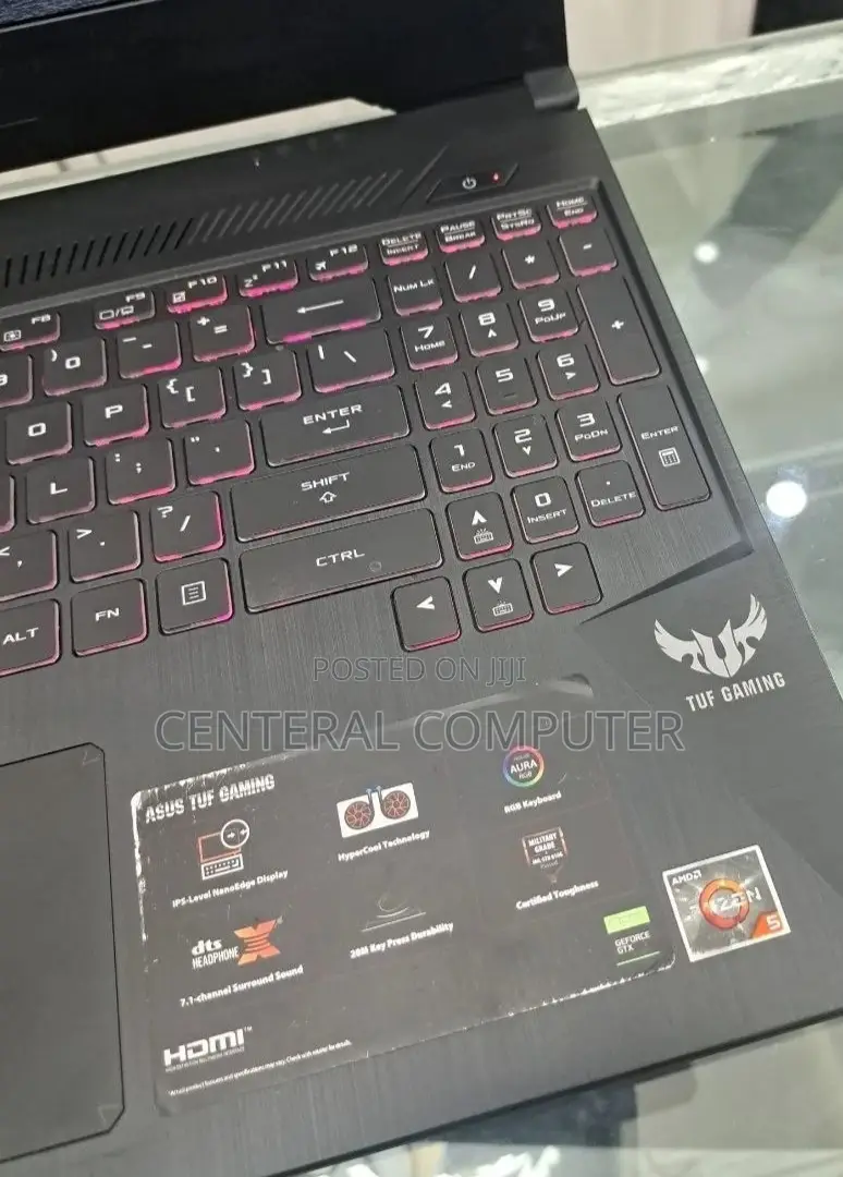 New Laptop Asus TUF Gaming FX504 8GB AMD Ryzen 5 SSD 256GB