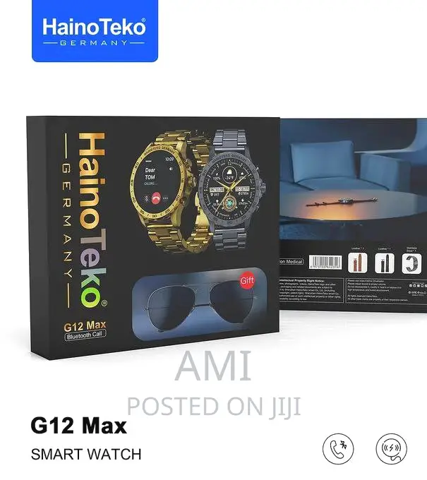 Haino Teko G12 Max (3-in-1) Smart Watch