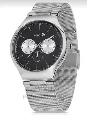 POLO AIR Men's Combination Set Watch Belt Wallet Card Holder