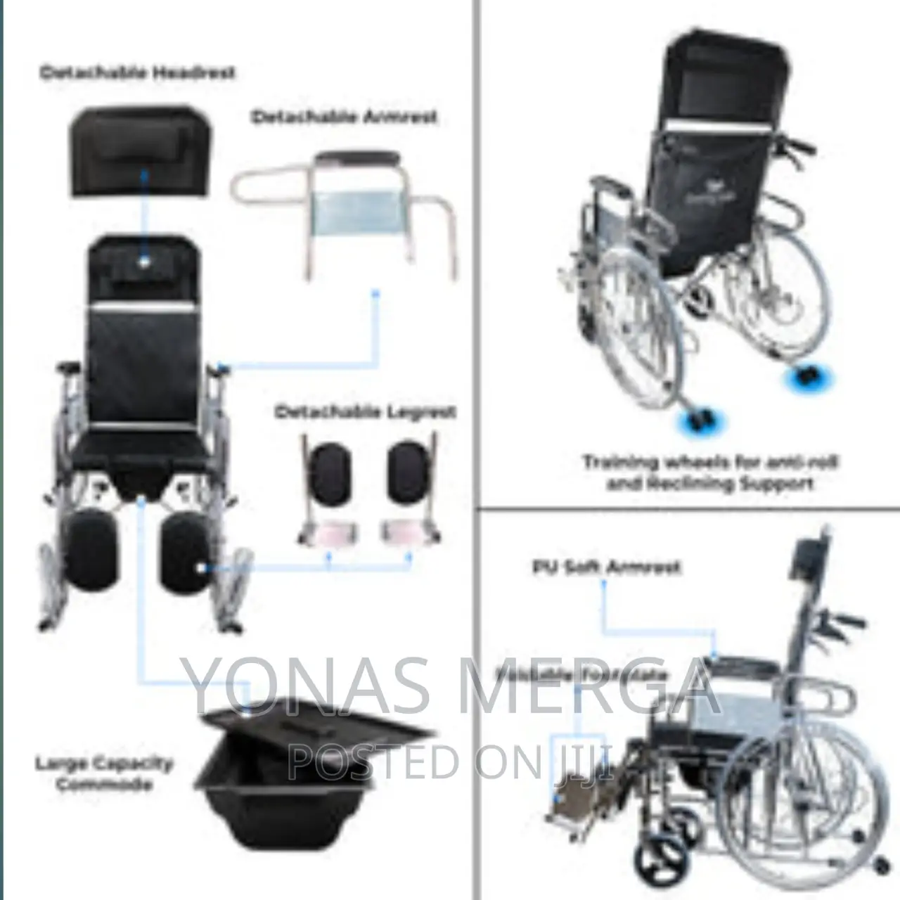 Wheelchairs Folding: Ergonomically Designed,The Backrest