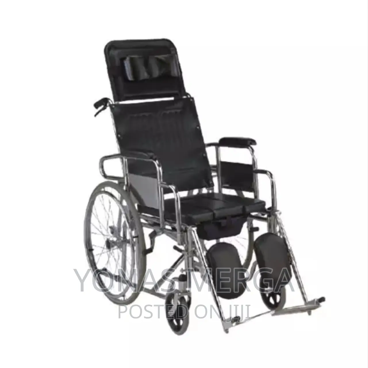 Commode Wheelchair for Users With Stroke/Pamplegia/Gatism