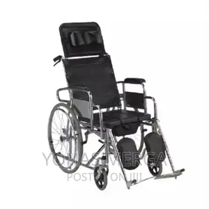 Commode Wheelchair for Users With Stroke/Pamplegia/Gatism