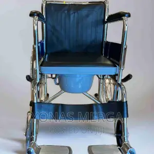 Commode Wheelchair Solid Tire Package Size 93*26*93cm.