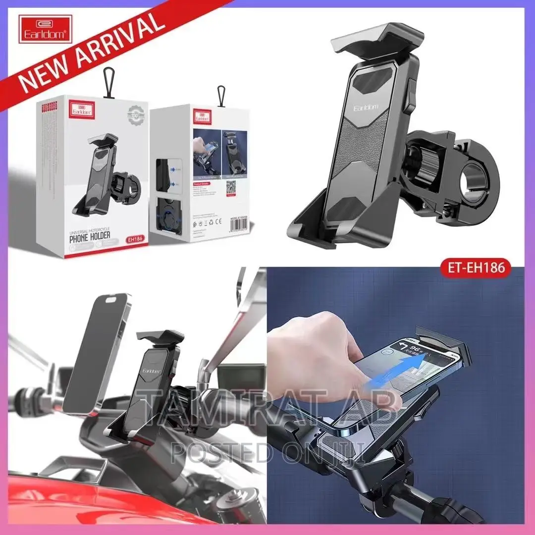 Earldom Universal Motorcycle/Bicycle Phone Holder- ET-EH186