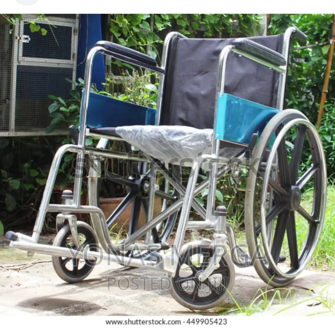 Wheelchair_aliz Steel Wheel Chair Rigid,Model Number:Ah-8007