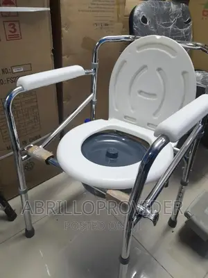 Photo - አዲስ ፓኬጅ Commode Chair~ፎልዲንግ Chair-Toilet Seat Chair