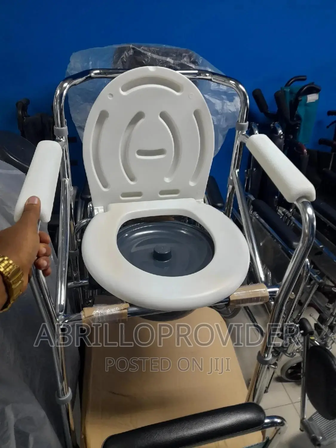 New Packed Commode Chair=Toilet Chair=Elderly Chair=Chair
