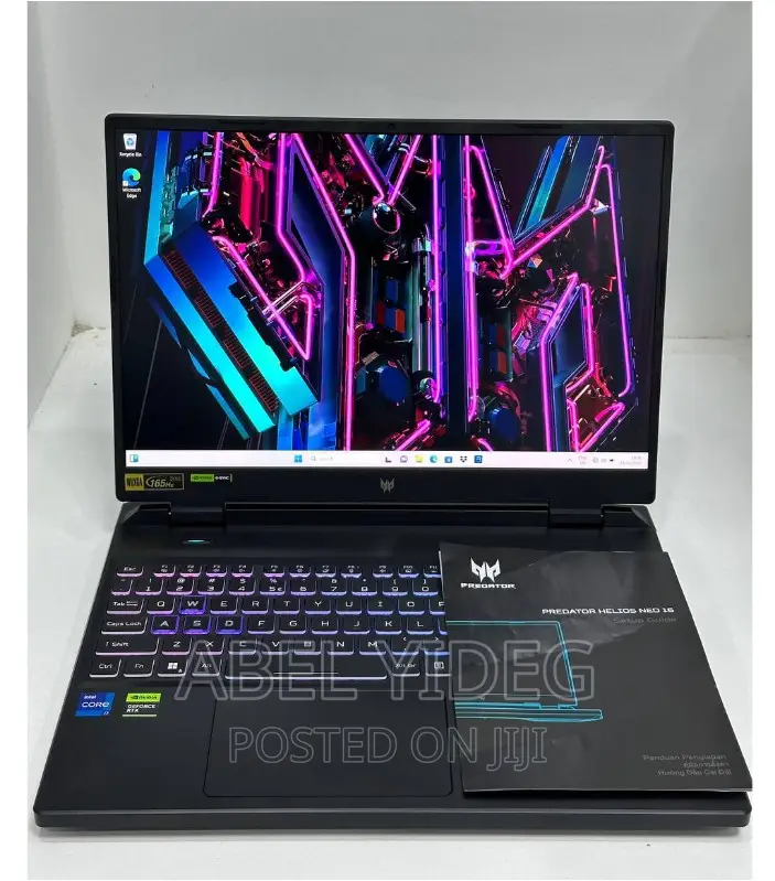 New Laptop Acer Predator Helios 16 16GB Intel Core I7 SSD 512GB