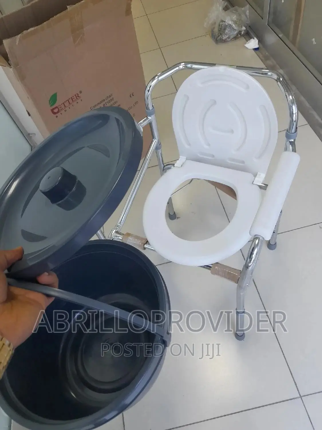 Toilet Chair-Commode Chair=Toilet Chair=Commode Chair=አዲስ