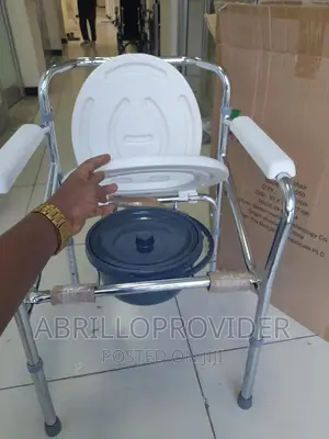 Photo - Commode Chair=Folding Chair=Commode Chair-Toilet Chair*Pack