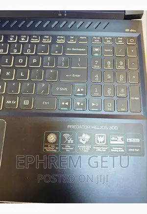 New Laptop Acer Predator Helios 300 16GB Intel Core I7 SSD 512GB