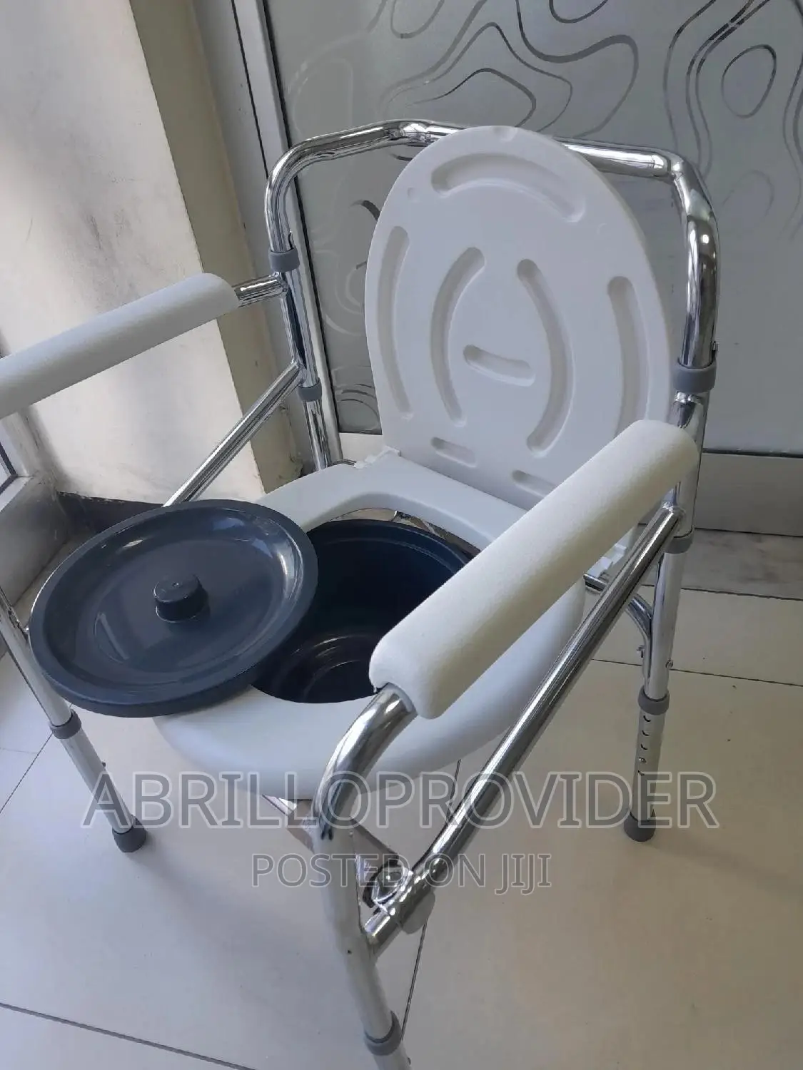 Commode Chair=Toilet Chair-Folding Chair-Commode Chair