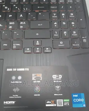 New Laptop Asus TUF Gaming A15 16GB Intel Core I5 SSD 512GB