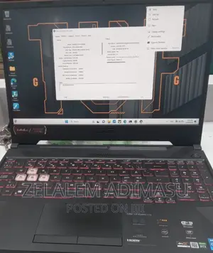 New Laptop Asus TUF Gaming A15 16GB Intel Core I5 SSD 512GB