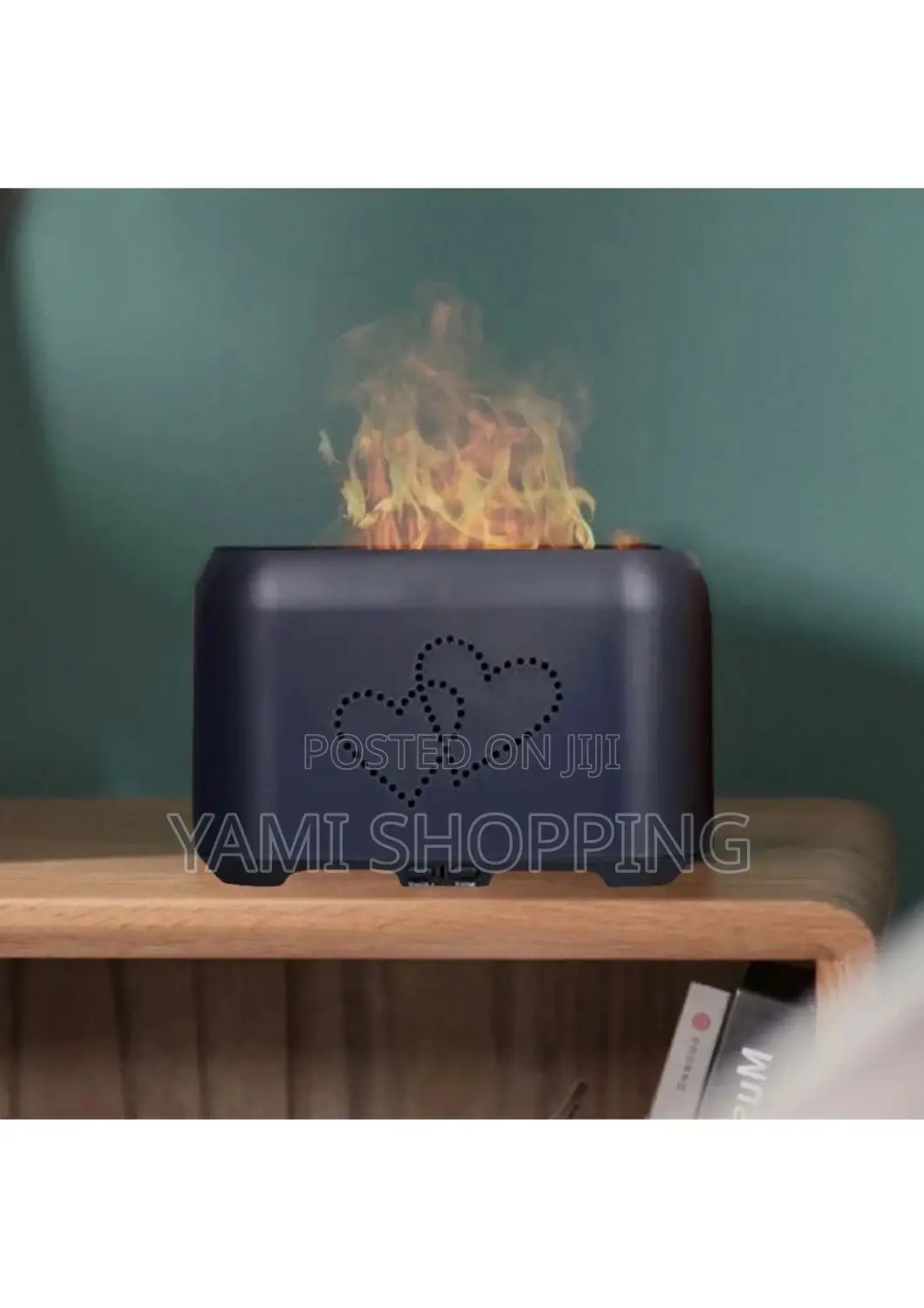 Air Humidifier With Remote Control Flame Effect