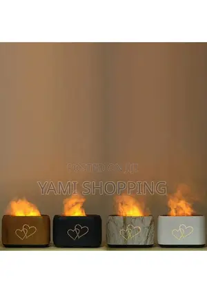 Photo - Air Humidifier With Remote Control Flame Effect