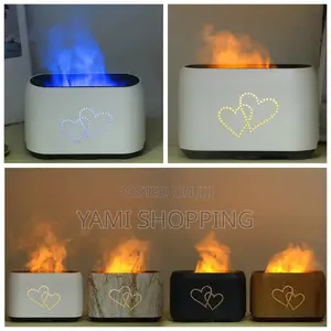 Photo -  Air Humidifier With Remote Control Flame Effect