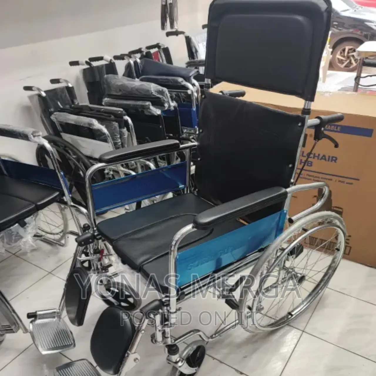 Wjeelchair_wheelchair Fs609gc - Foldable Chromed Steel Frame