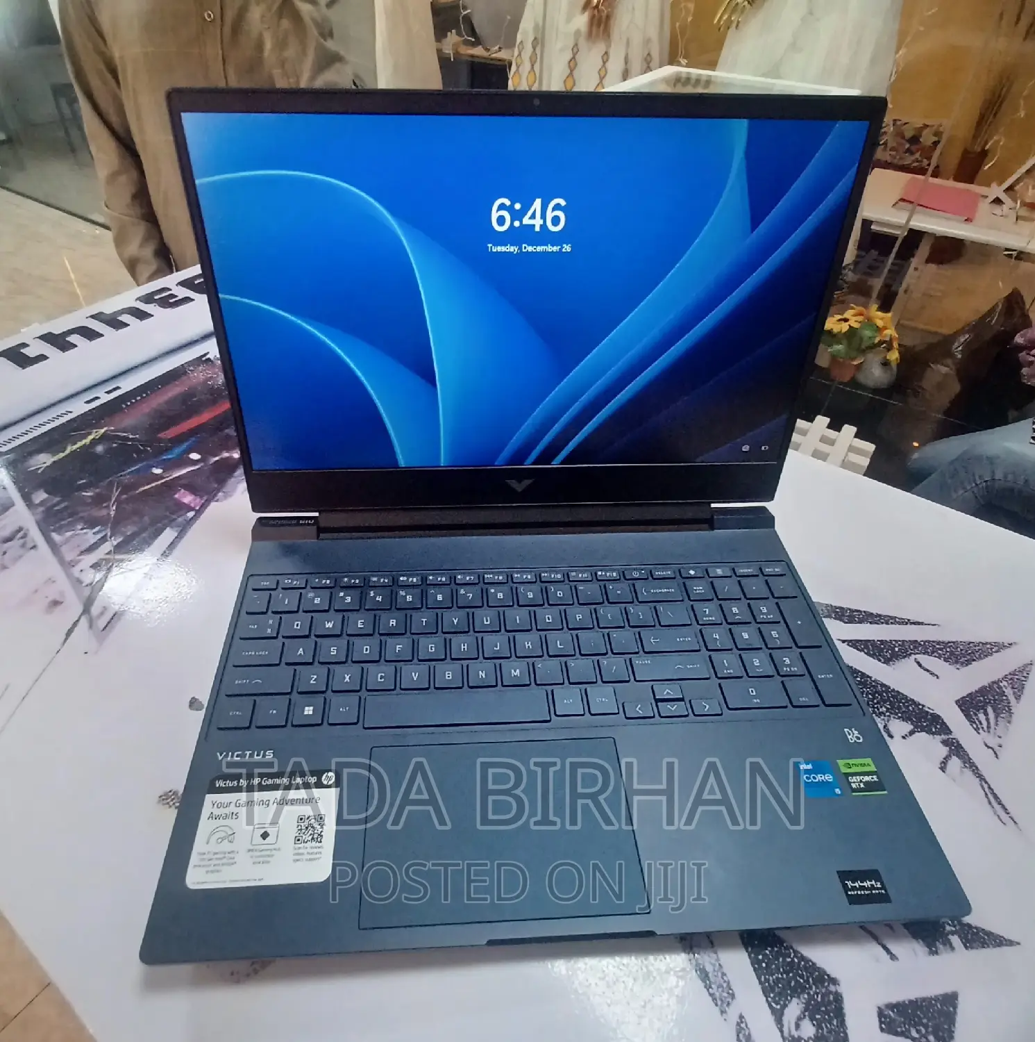 New Laptop HP Victus 16 8GB Intel Core I5 SSD 512GB