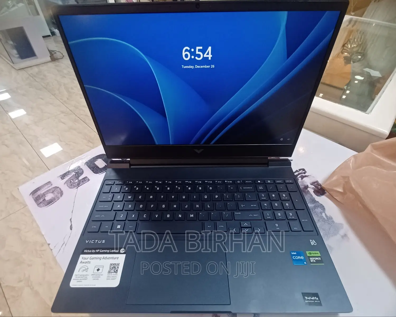 New Laptop HP Victus 16 8GB Intel Core I5 SSD 512GB