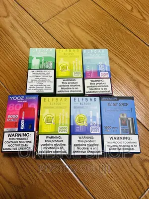 Photo - Refillable and Disposable Vapes Are Available in Our Stock