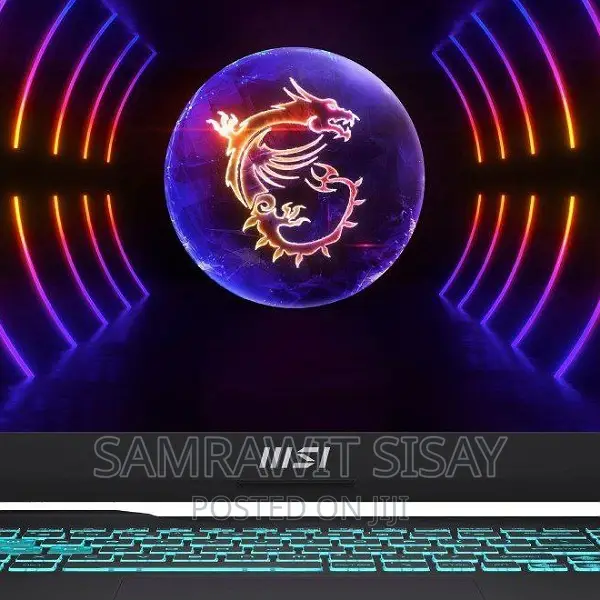New Laptop MSI CX640MX 8GB Intel Core I7 SSD 512GB