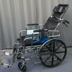 Wheelchair_wheelchair/(Mags) Reclining Commode Wheelchair