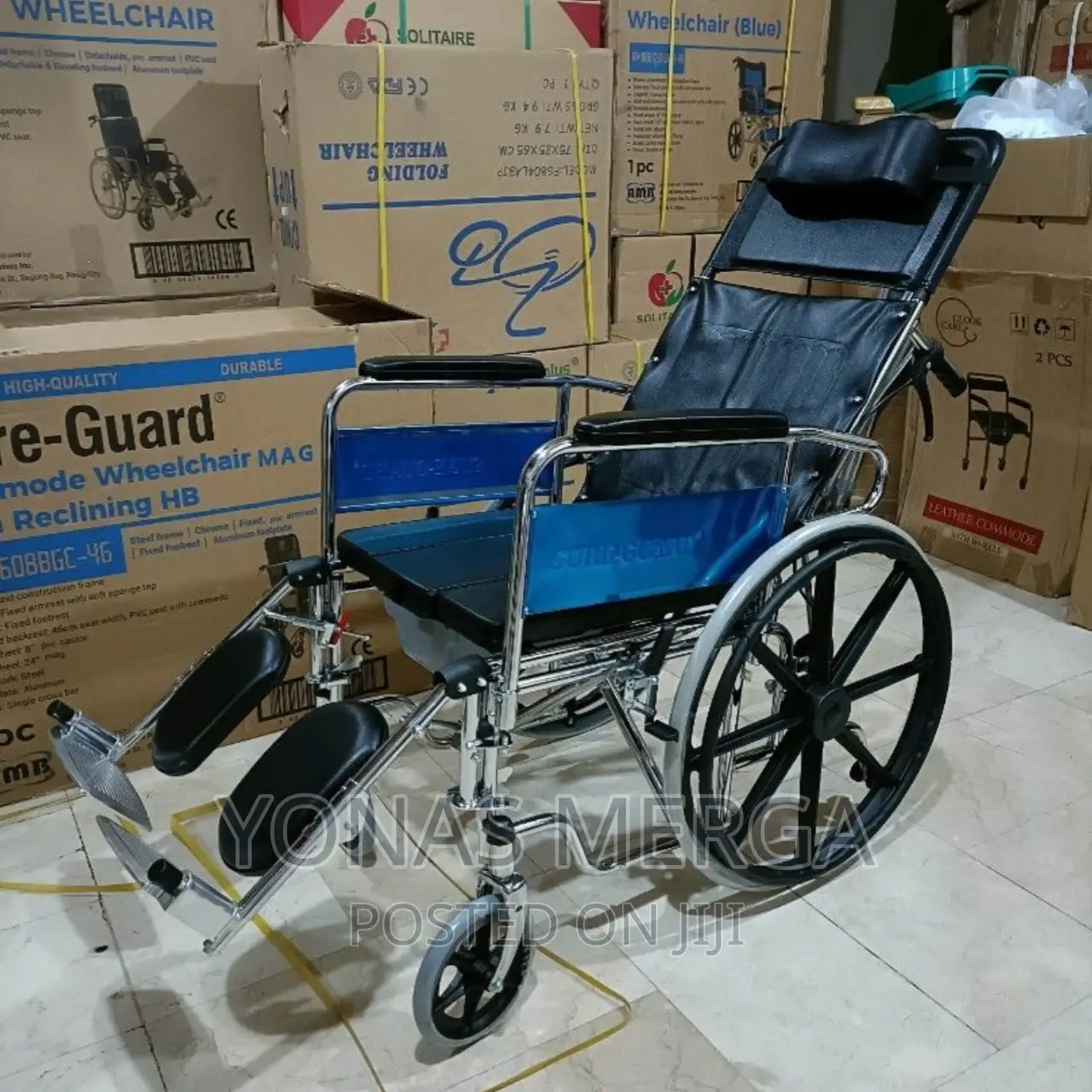 Wheelchair_easy to Clean,Also Protect Patient From Bacteria