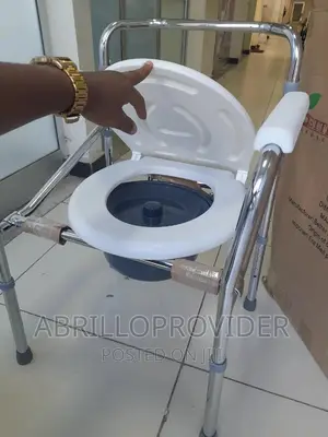 Photo - Shower Chair%Commode Chair~Folding Chair°Commode Chair