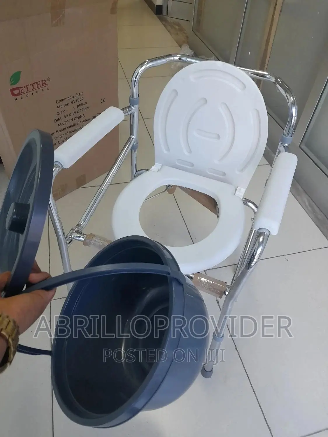 Commode Chair=Toilet Chair=Commode Chair-Folding Chair