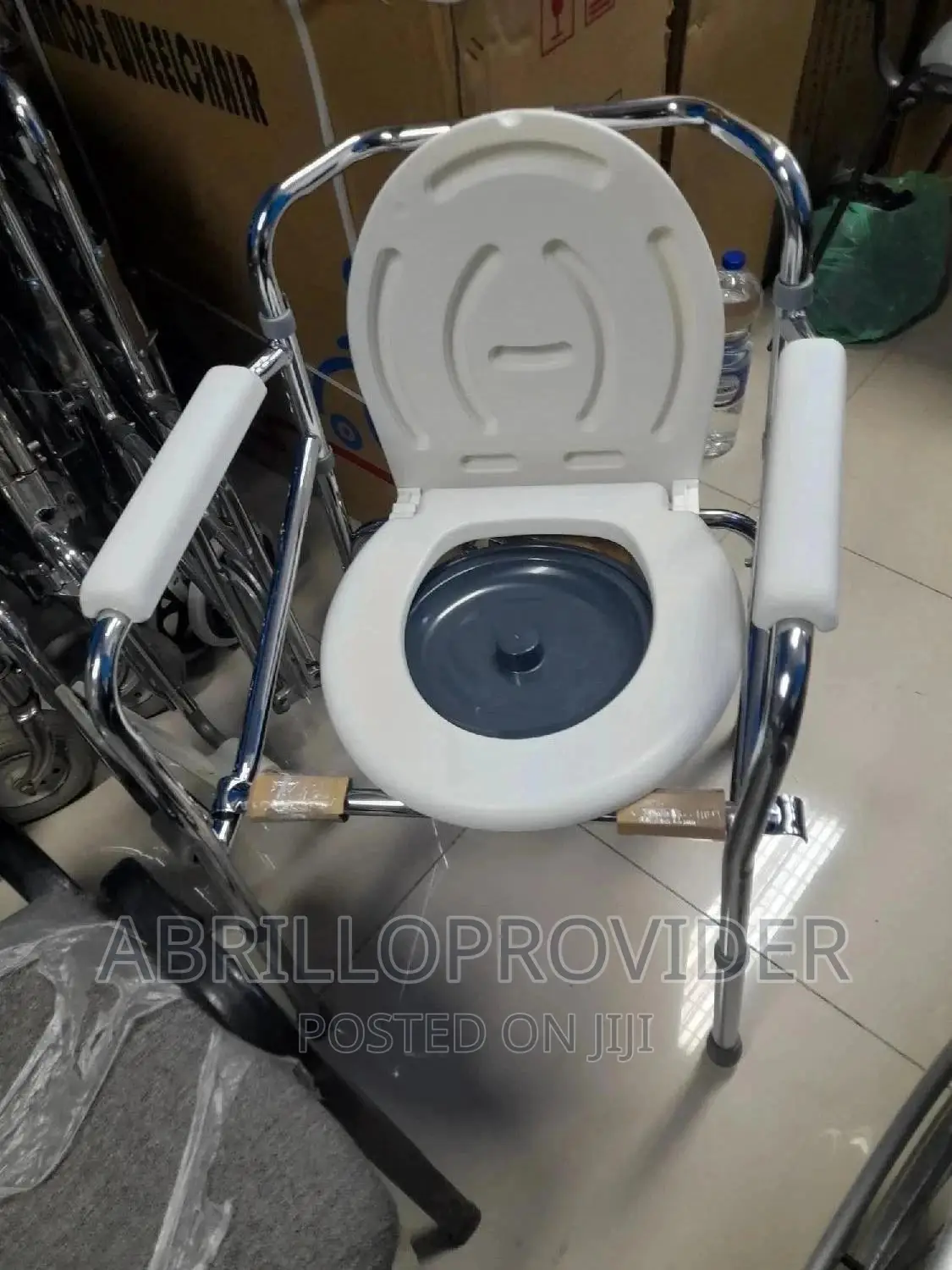 Multi-Functional Wheelchair=Toilet Seat Chair=Commode Chair