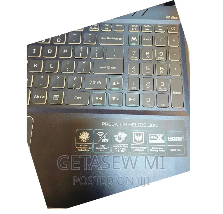 New Laptop Acer Predator Helios 300 16GB Intel Core I7 SSD 1T