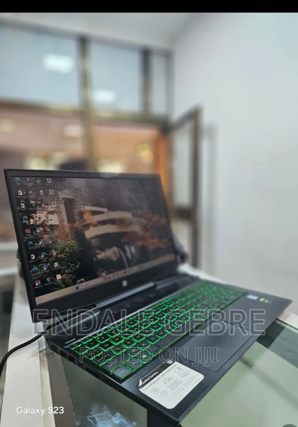 New Laptop HP Pavilion Power 15 8GB Intel Core I5 SSD 256GB